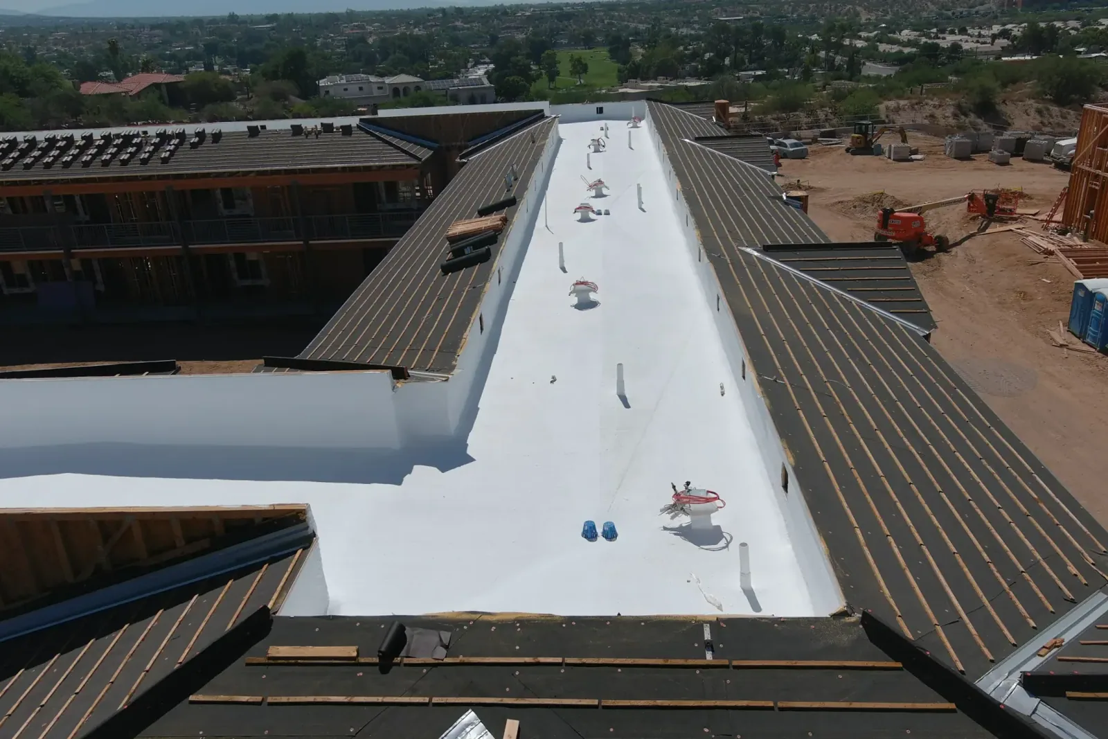 Commercial roof inspection in Columbia, MO Commercial roof inspection in Columbia, MO